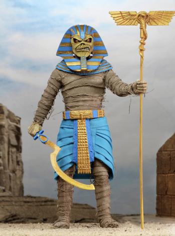 Image of (NECA) Iron Maiden – 8″ Clothed Action Figure – Pharaoh Eddie Action Figure Geek Freaks Philippines 