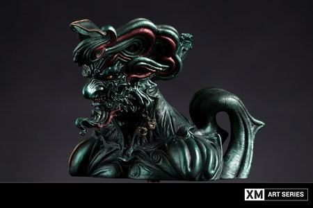 (XM Studios) (Pre-Order) Takeya Ogre God Bust – Blue Ex 1/3 Scale Statue