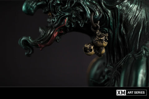 Image of (XM Studios) (Pre-Order) Takeya Ogre God Bust – Blue Ex 1/3 Scale Statue