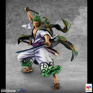 (MEGAHOUSE) (PRE-ORDER) Portrait.Of.Pirates ONE PIECE“Warriors Alliance” ZORO JURO CASE OF 4 + 1/144 RM PTOLEMAIOS CONTAINER  - DEPOSIT ONLY
