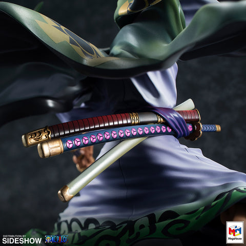 Image of (MEGAHOUSE) (PRE-ORDER) Portrait.Of.Pirates ONE PIECE“Warriors Alliance” ZORO JURO CASE OF 4 + 1/144 RM PTOLEMAIOS CONTAINER  - DEPOSIT ONLY