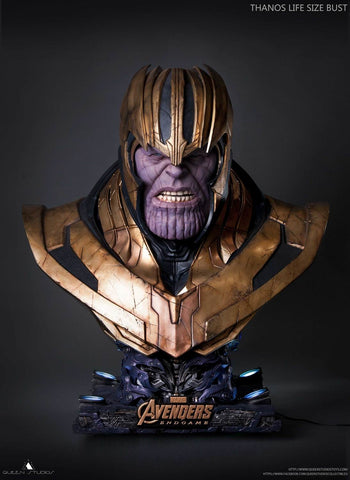 Image of (Queen Studios) THANOS - ENDGAME LIFESIZE 1:1 SCALE BUST