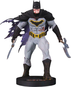 (Mcfarlane) (Pre-Order) DC DESIGNER SERIES: METAL BATMAN BY GREG CAPULLO MINI STATUE - Deposit Only