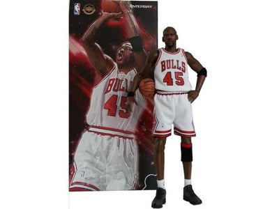 Enterbay RM-1054 Michael Jordan 45 1/6 scale White 3000 Limited Home I’m Back