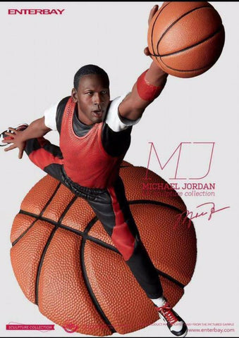 Image of Enterbay NBA Bulls Michael Jordan Air Jordan Nike Jumpman 1/6 Scale Figure