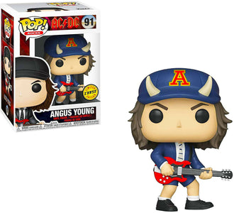 (Funko Pop) Angus Young (Devil Hat) AC/DC Funko Pop Rocks 91 Chase Limited Edition