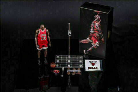 Image of NBA Collection 23# Michael Jordan Motion Masterpiece 1:9 Scale Action Figure New