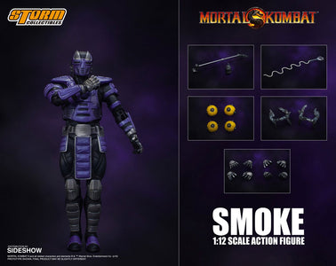 (Storm Collectibles) (Pre-Order) 1/12 MORTAL KOMBAT SMOKE NYCC - Deposit Only