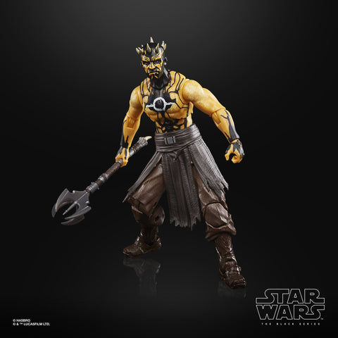 Image of (Hasbro) (Pre-Order) Star Wars Black Series GAMING GREATS Jedi Fallen Order NightBrother Warrior - Deposit Only