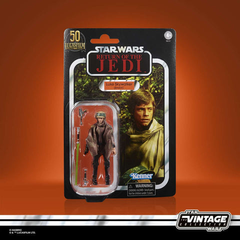 Image of (Hasbro) (Pre-Order) Star Wars Vintage Endor Luke - Deposit Only