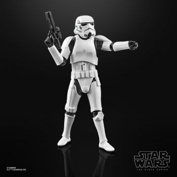 Image of (Hasbro) Star Wars The Black Series Imperial Stormtrooper Collectible Figure