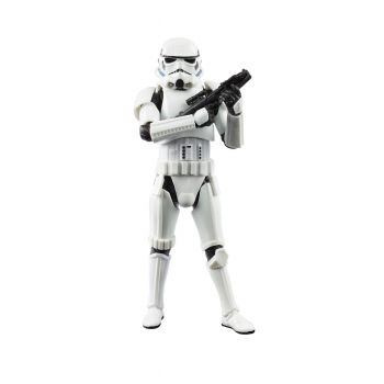 Image of (Hasbro) Star Wars The Black Series Imperial Stormtrooper Collectible Figure