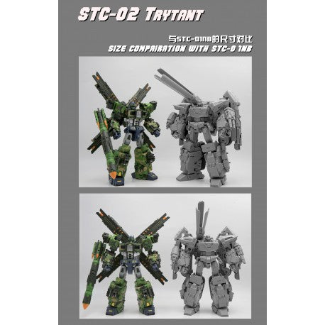 Image of (TFC TOYS) (Pre-Order) STC-02 Supreme Techtial Commander Trytant - Deposit Only