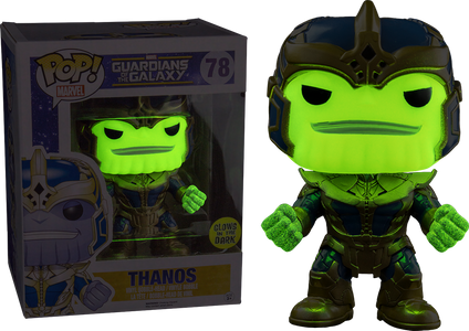 (Funko Pop) (Pre-Order) Guardians of the Galaxy Thanos Glow-in-the-Dark 6-Inch Pop! Vinyl Bobble Head Figure - Deposit Only
