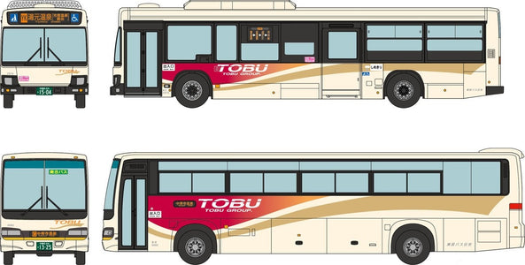 (Tomytec) (Pre-Order) Take The Bus Collection 17 TOBU Bus Nikko Nikko・Tyuzenjiko・Yumoto Onsen (Item No:315544) - Deposit Only