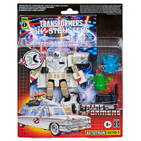 Image of (Hasbro) Transformers: Generations  Collaborative: Ghostbusters: Afterlife Ecto-1 Ectotron