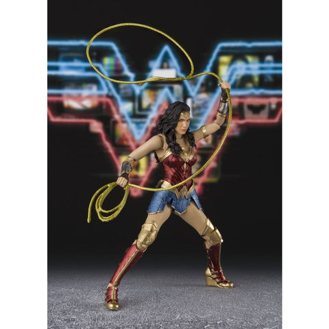 Image of (Bandai) (Pre-Order) S.H.Figuarts Wonder Woman (WW84) + VINYL (RANDOM) - Deposit Only