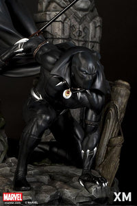 (XM STUDIOS) BLACK PANTHER 1/4 SCALE STATUE w/ FREE 1/6 XM HMO AVENGER Statue Geek Freaks Philippines 