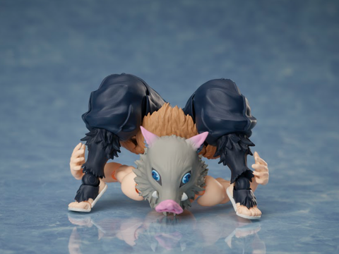 Image of (Good Smile) (Pre-Order) Demon Slayer: Kimetsu no Yaiba ［BUZZmod.］ Inosuke Hashibira 1/12 scale action figure - Deposit Only